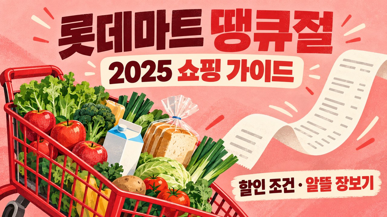 롯데마트 ‘땡큐절’ 핵심 쇼핑 가이드 (10월 30일 ~ 11월 12일)